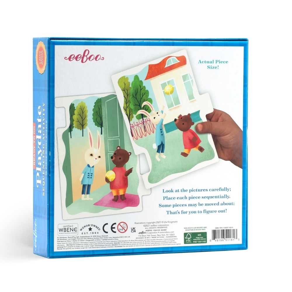 eeBoo - Sequencing Activity Puzzle for Kids - Playdate - Image 5
