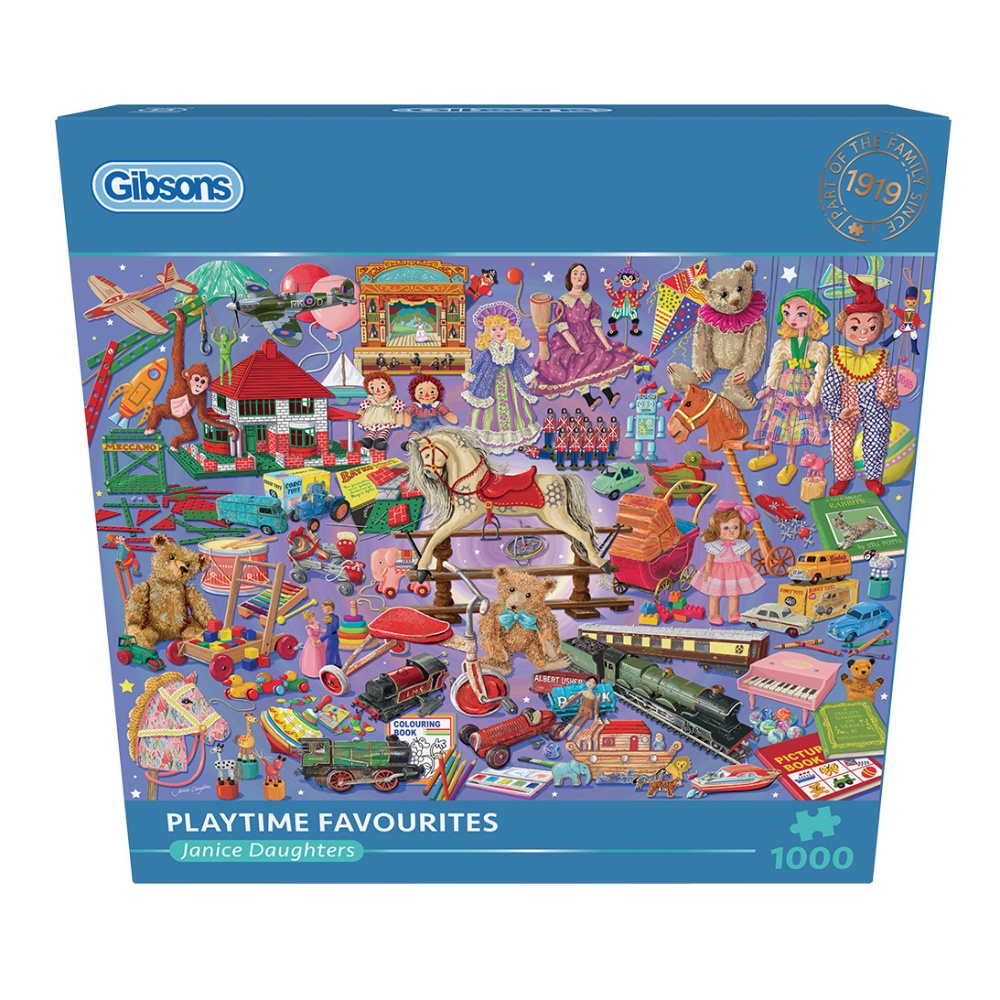 Gibsons - Playtime Favourites - 1000 Piece Jigsaw Puzzle - Image 4