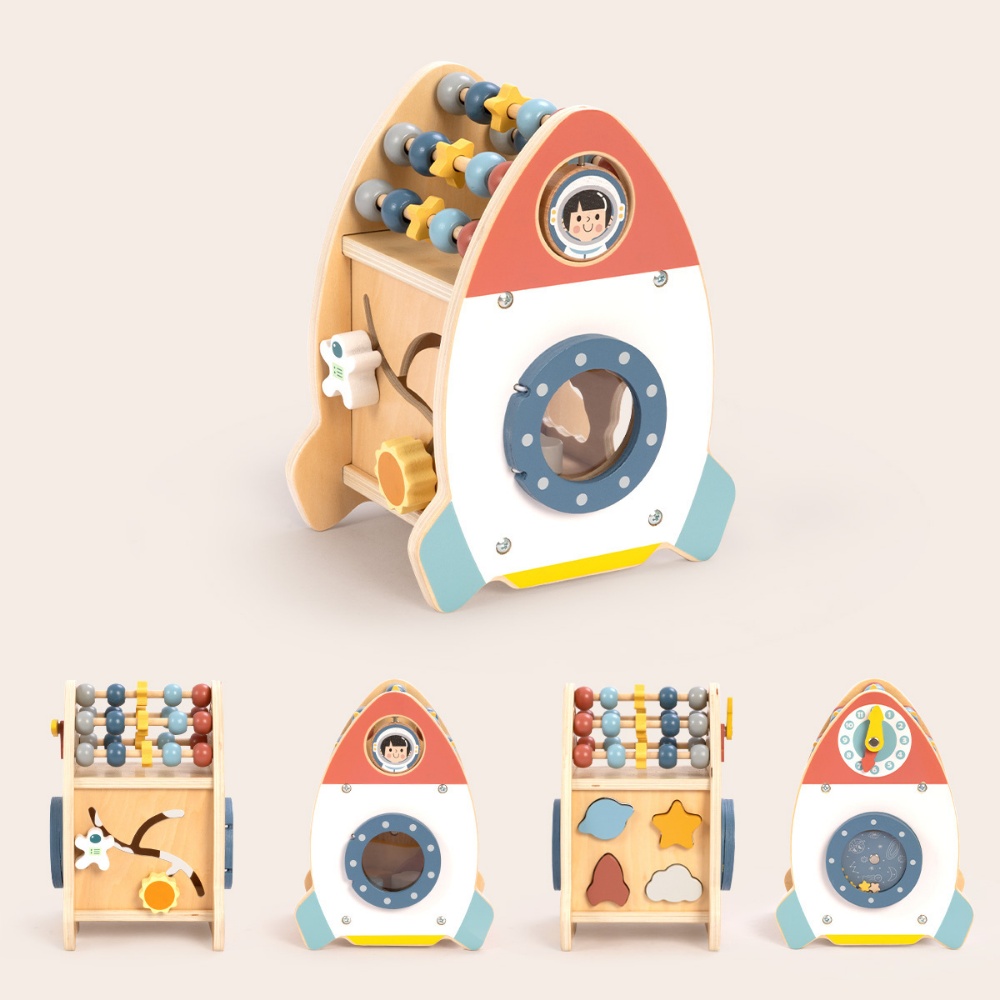 TookyToy - Rocket Play Cube Activity Toy for Toddlers - Image 7