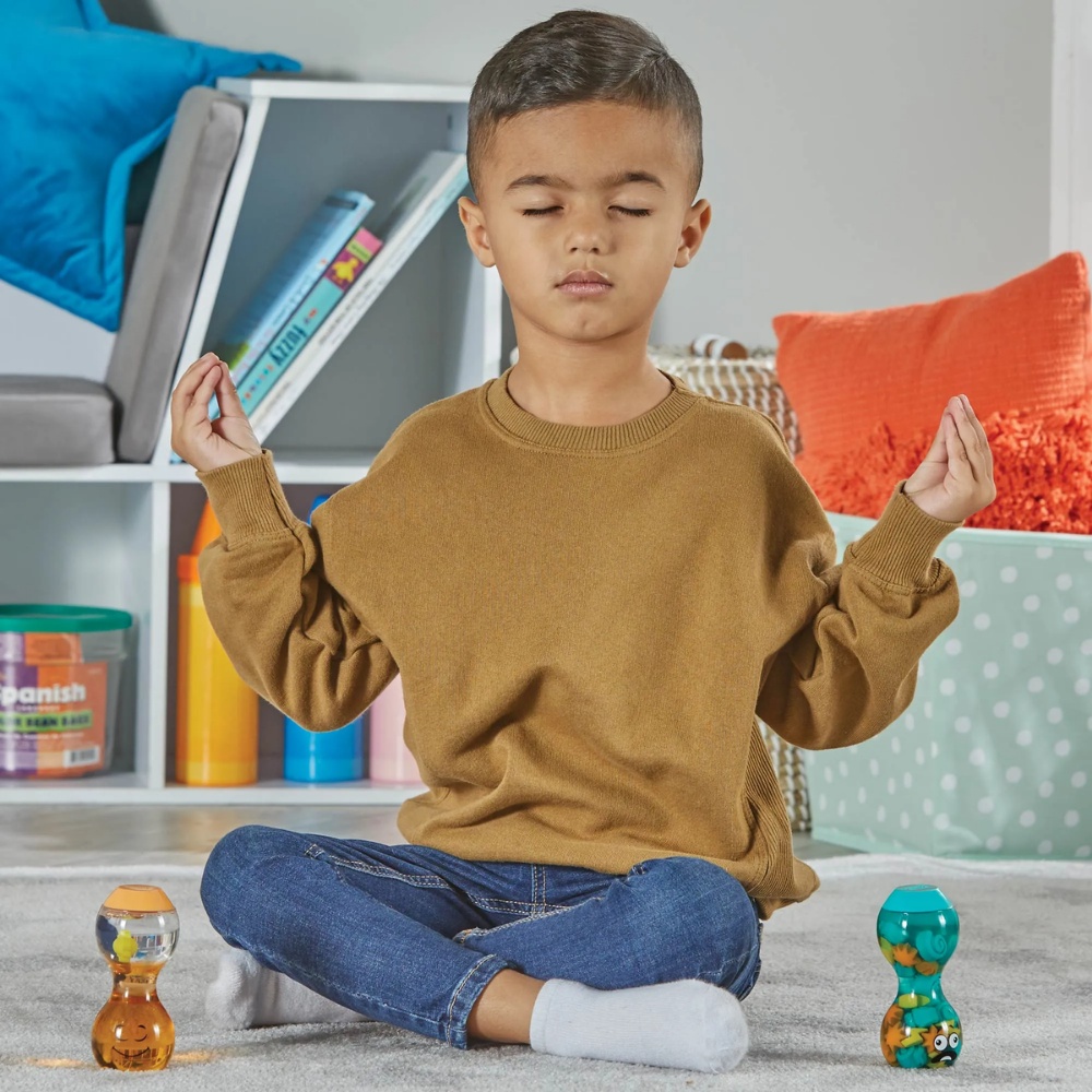 Hand2Mind - Express Your Feelings™ Sensory Bottles - Opposites: Overwhelmed and Calm - Image 9