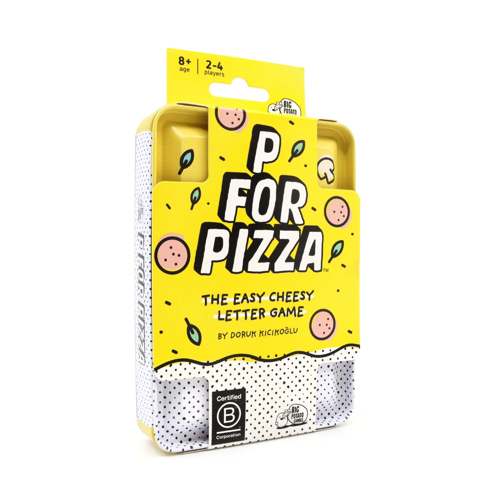 Big Potato Games - P For Pizza Travel Size in Tin - Family Card Game - 2-4 Players - Image 6