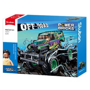 Sluban Building Set: Pull Back PowerBricks - Off Road Vehicle - 252pcs