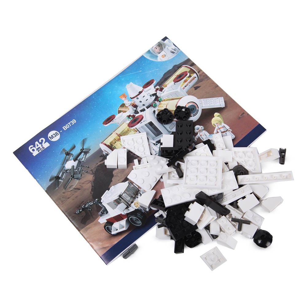 Sluban Building Set: Space - Space Base - 642pcs - Image 4