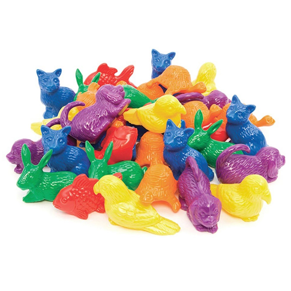 EDX Education - Counters - Jumbo Pets 6 Colours - 48Pc Polybag - Image 3