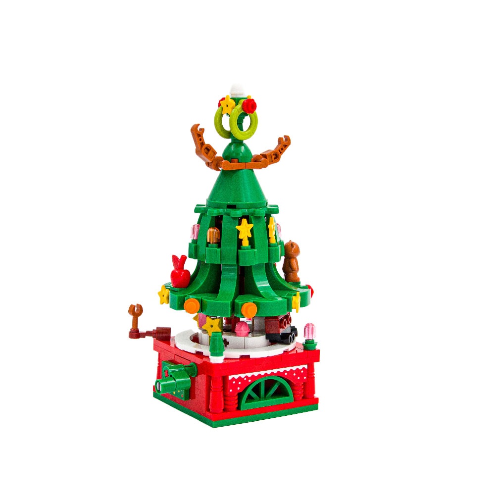Sluban Building Set: Pleyerid - Green Christmas Tree - Image 2