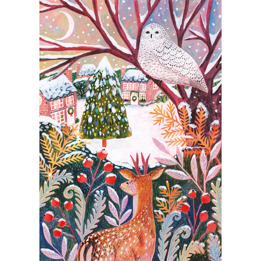 Gibsons - Frosty Fauna - 3 x 500 Piece Jigsaw Puzzles - Image 3