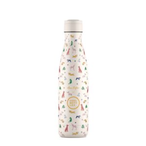 Cool Bottles - Triple-Insulated Water Bottle - Doggie Party 500ml