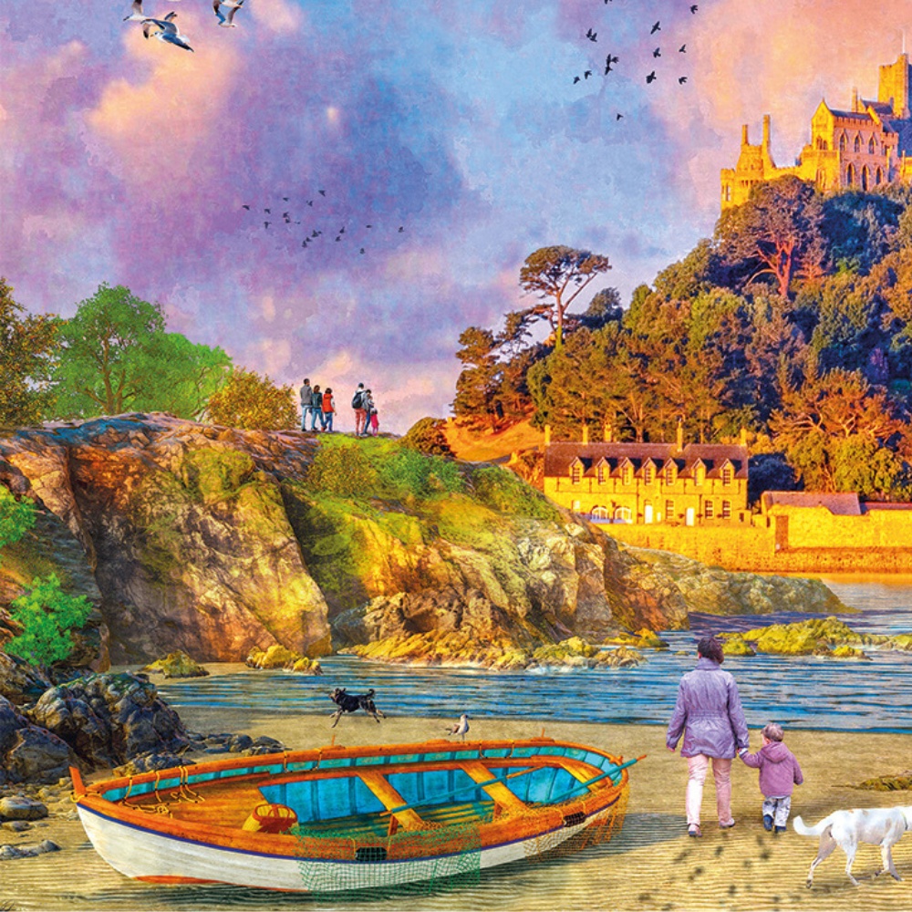 Gibsons - St Michael's Mount - 1000 Piece Jigsaw Puzzle - Image 3