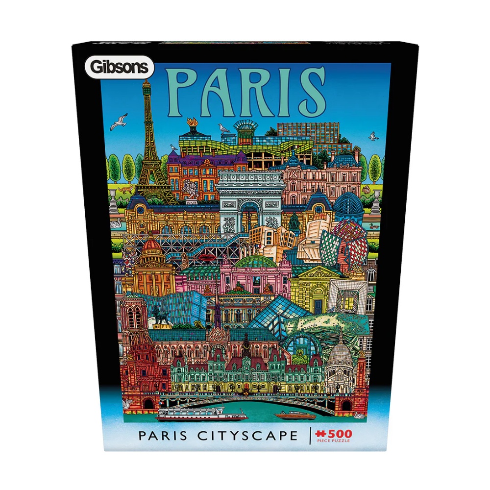 Gibsons - Paris Cityscape - 500 Piece Jigsaw Puzzle - Image 7
