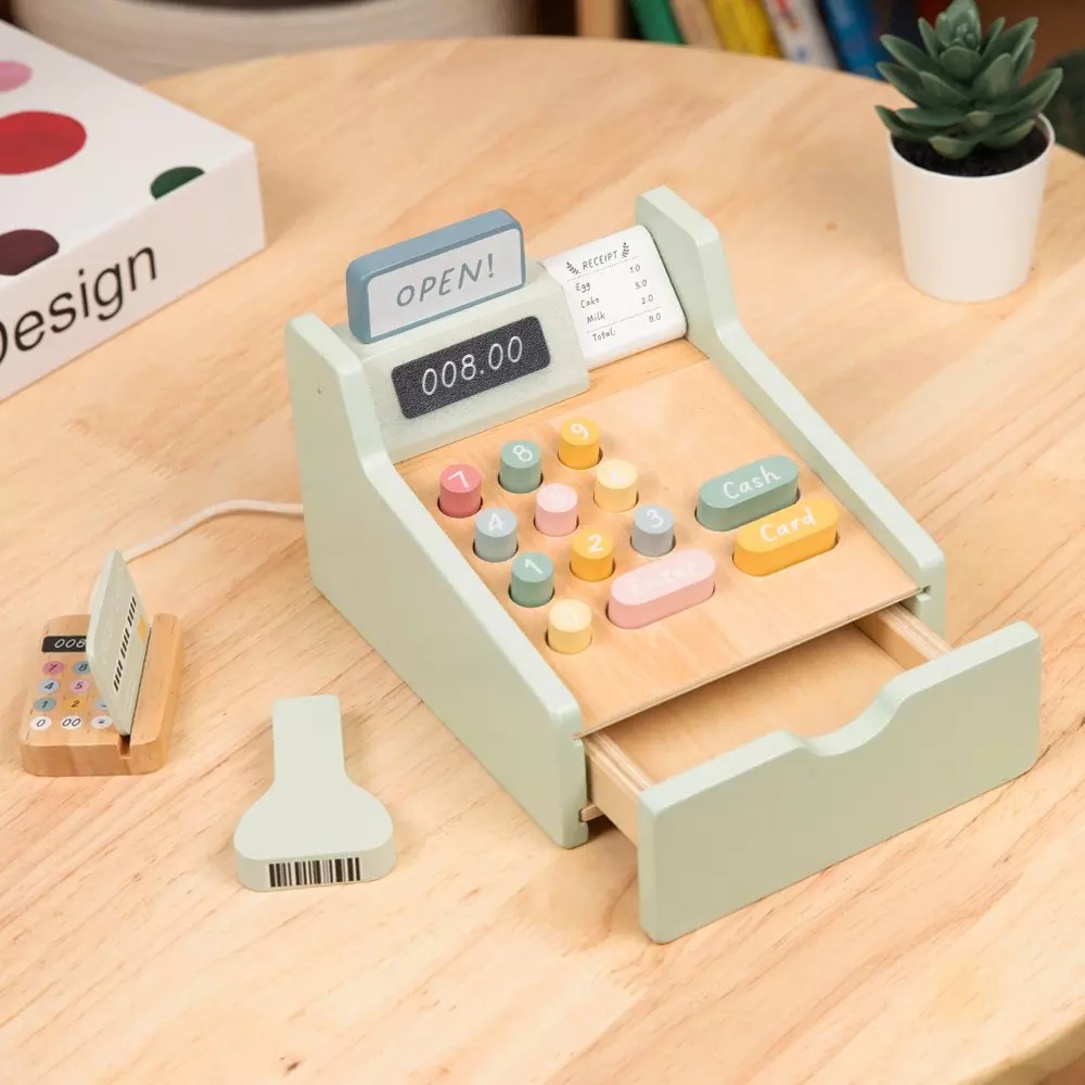 TookyToy - Pretend Play Cash Register Toy Set - Image 4