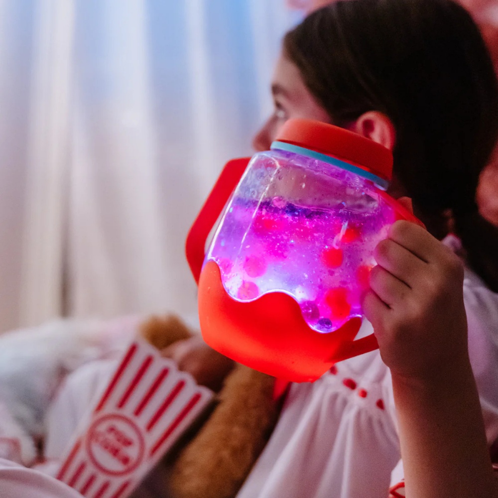 Glo Pals - Water Activated Sensory Play Jar - Ladybug - Image 2