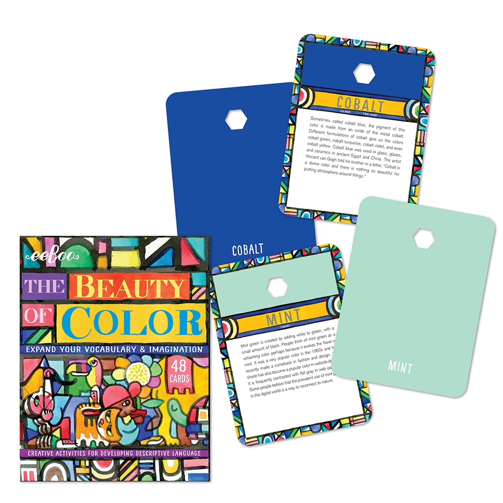 eeBoo - Beauty of Color Hardbox Flashcards -** - Image 3
