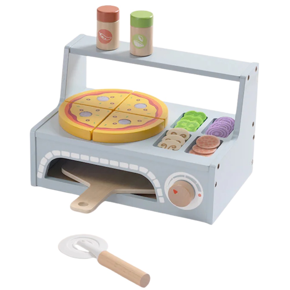 TookyToy - Pretend Play Pizza Oven Toy Set - Image 6