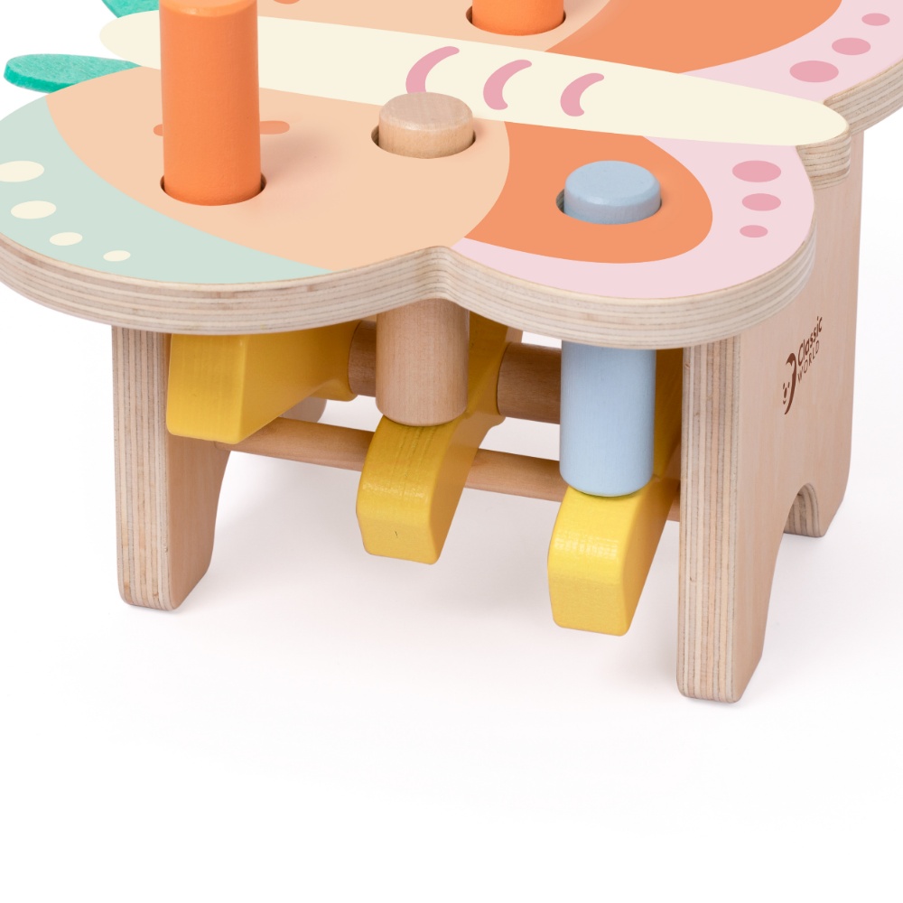 Classic World - Music & Play - Butterfly Percussion Table - Image 9