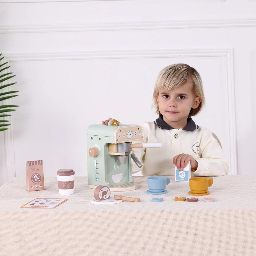 TookyToy - Pretend Play Coffee Shop Toy Set - Image 2