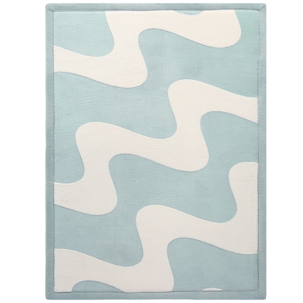 Hakuna Matte - CloudSoftRise Play Mat 3D Carpet - Waves 200 x 150 x 2.5 cm