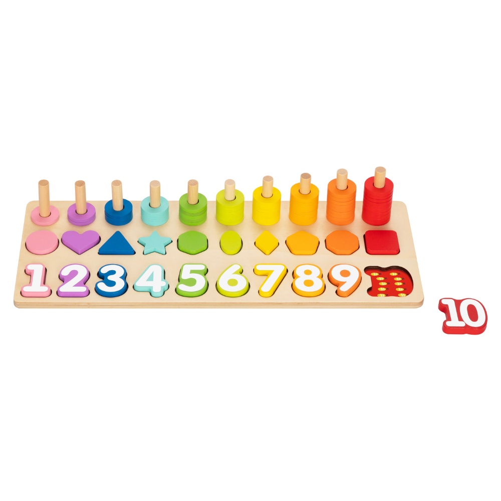 hi Pando - Wooden Counting Stacker - 75pcs - Image 3