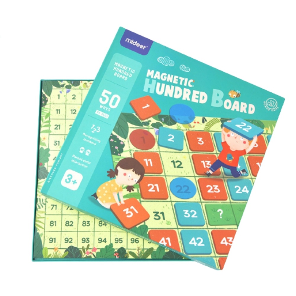 Mideer - Magnetic Hundreds Board - Early Math Counting Game - Image 6