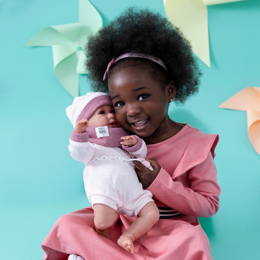 Llorens - Baby Girl Doll with Crying Mechanism, Clothing & Sleeping-bag: Mimi - 42cm - Image 4