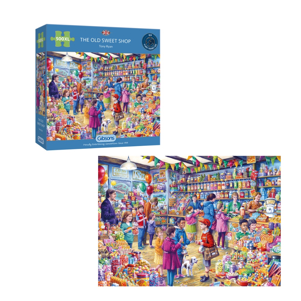Gibsons - The Old Sweet Shop - XL Pieces - 500 Piece Jigsaw Puzzle - Image 5
