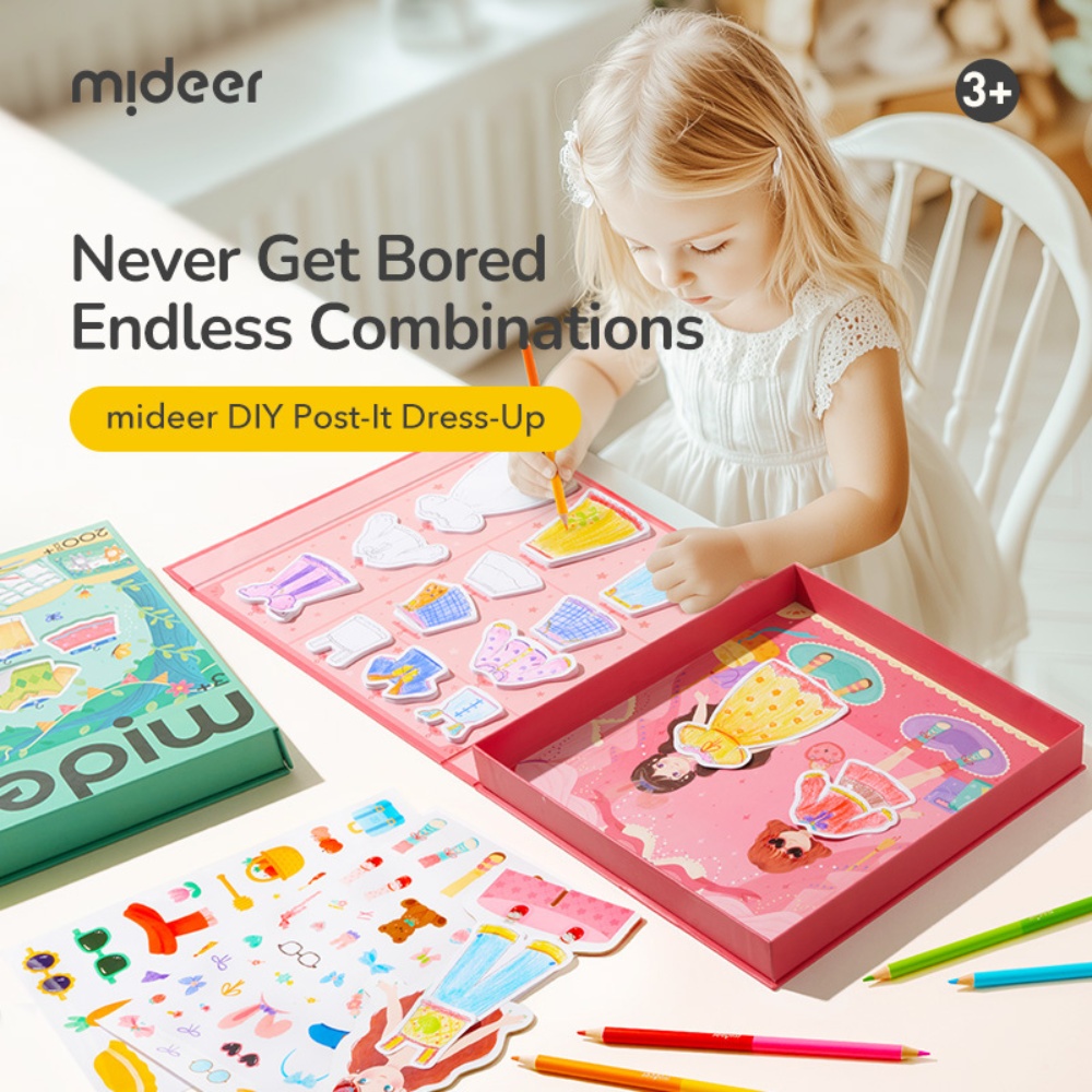 Mideer - Dress-Up Collage Arts & Crafts Set: Sweetheart - Image 7