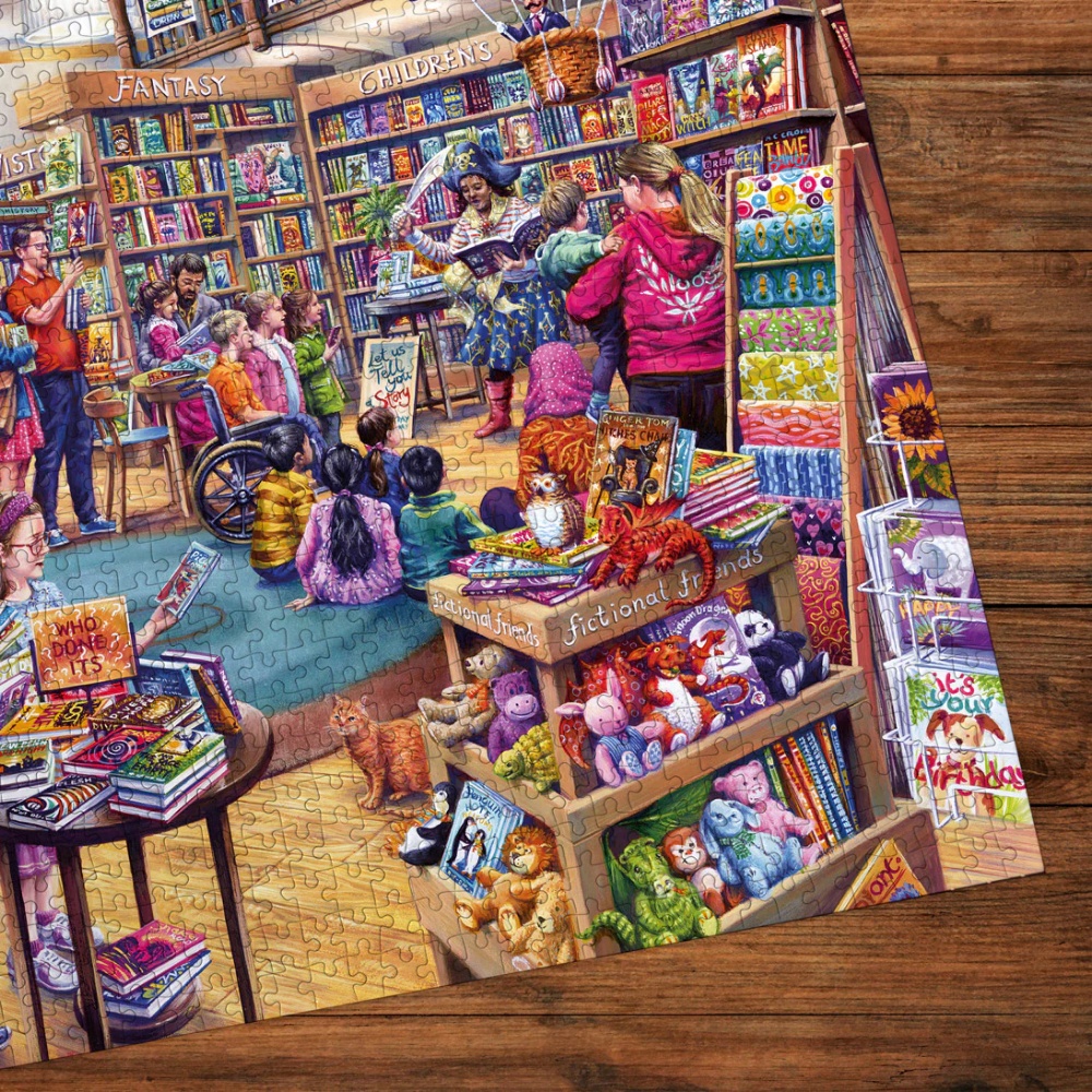 Gibsons - Page Turners - 1000 Piece Jigsaw Puzzle - Image 4