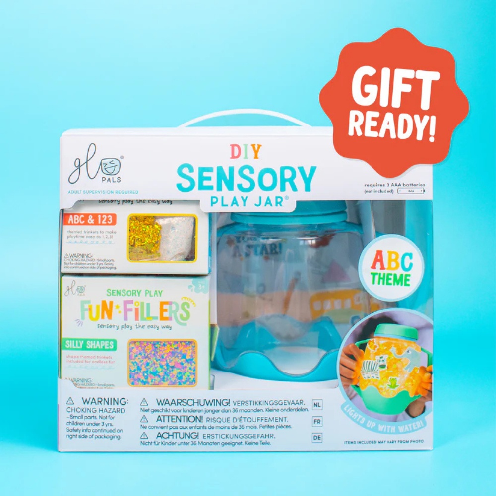 Glo Pals - DIY Sensory Play Jar - ABC Theme - Image 5