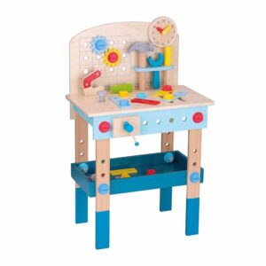 TookyToy - Pretend Play Work Bench & Tools Toy Set