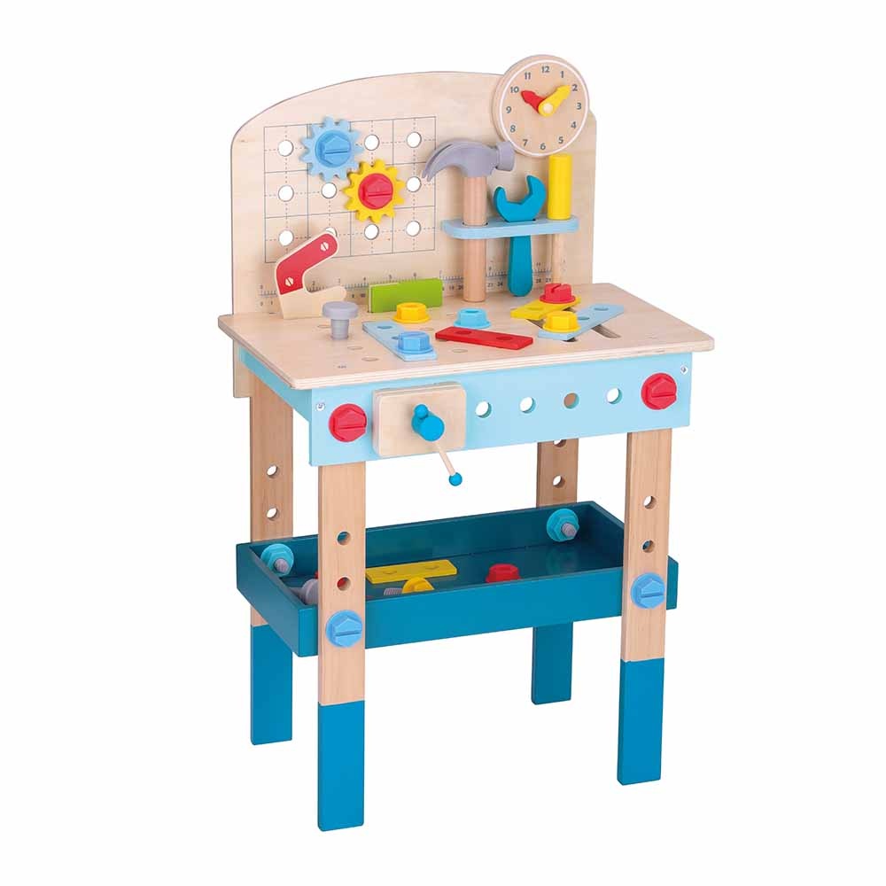 TookyToy - Pretend Play Work Bench & Tools Toy Set