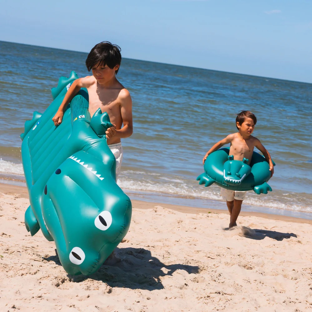 Swim Essentials - Pool Float/Lilo - Crocodile 177cm - Image 3