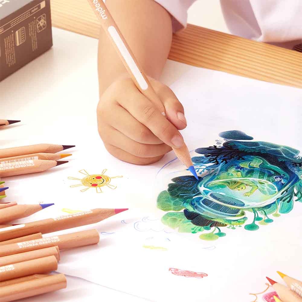 Mideer - Vibrant Coloured Pencil - 36 Colours - Image 4