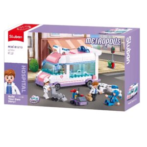 Sluban Building Set: Metropolis - Ambulance - 251pcs