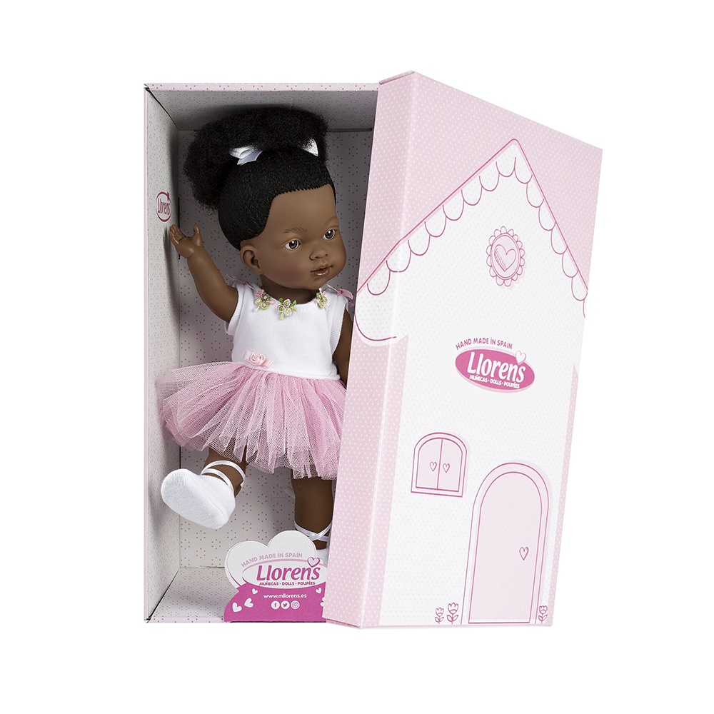 Llorens - Baby Girl Doll: Zoe Ballerina - 28cm - Image 3