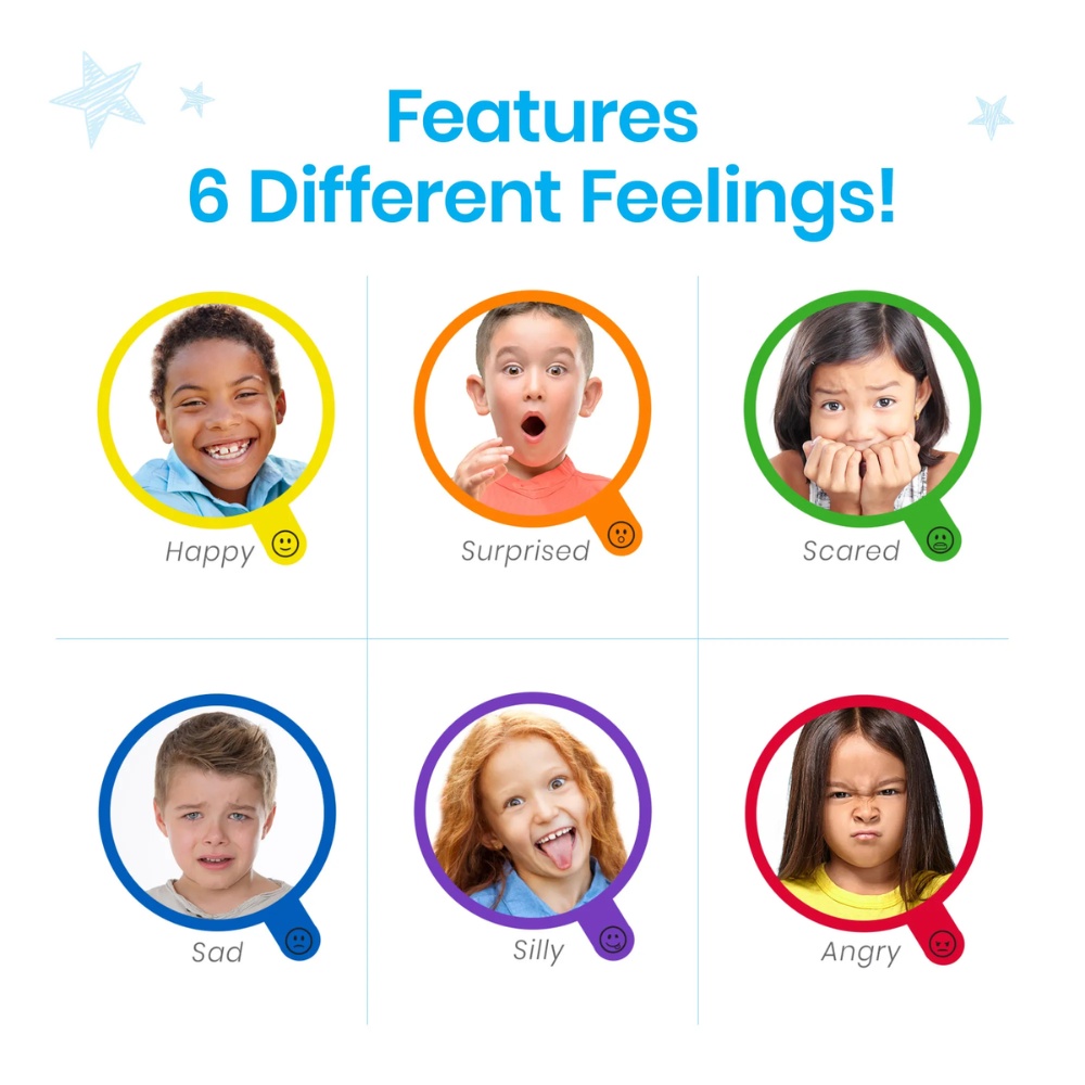 Hand2Mind - See My Feelings Mirror - Emotions Teaching Activity Toy - Image 3