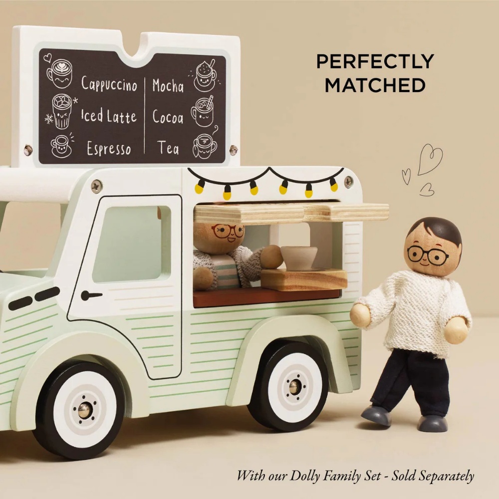 Le Toy Van - Wooden Mobile Café Van - Image 5