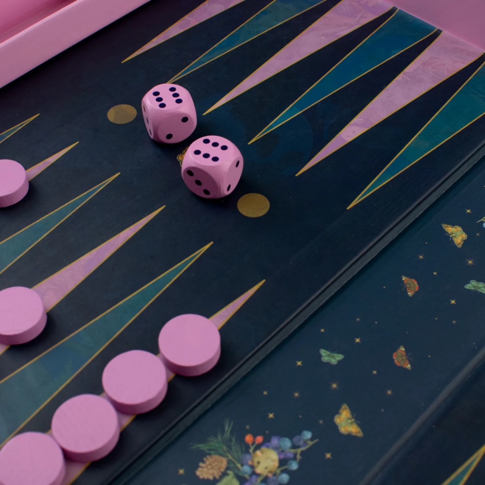Gibsons - The Art File: Backgammon Family Board Game - Image 3