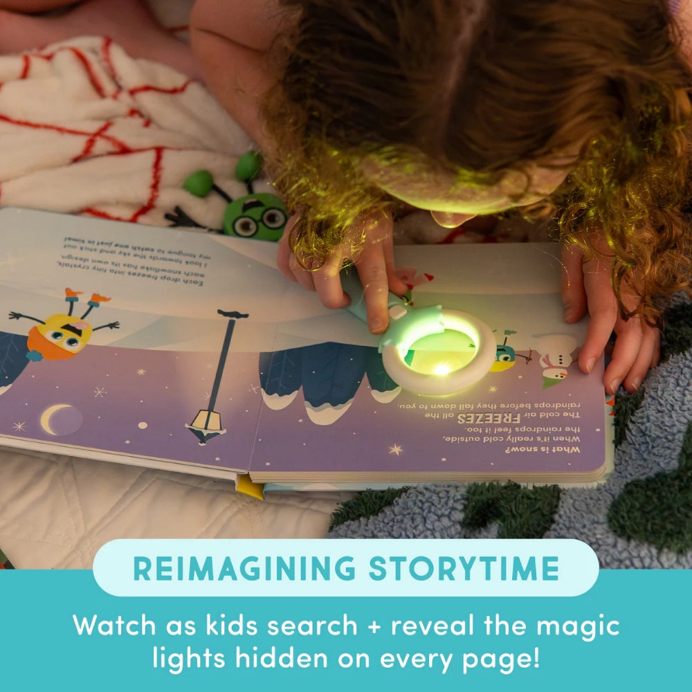 Glo Pals - Light Up Book - Alex Asks: What is the Weather - Image 2