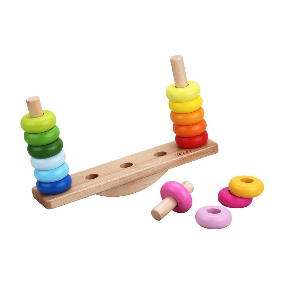 Classic World - Balance Stacking Game - 26pcs - Image 3