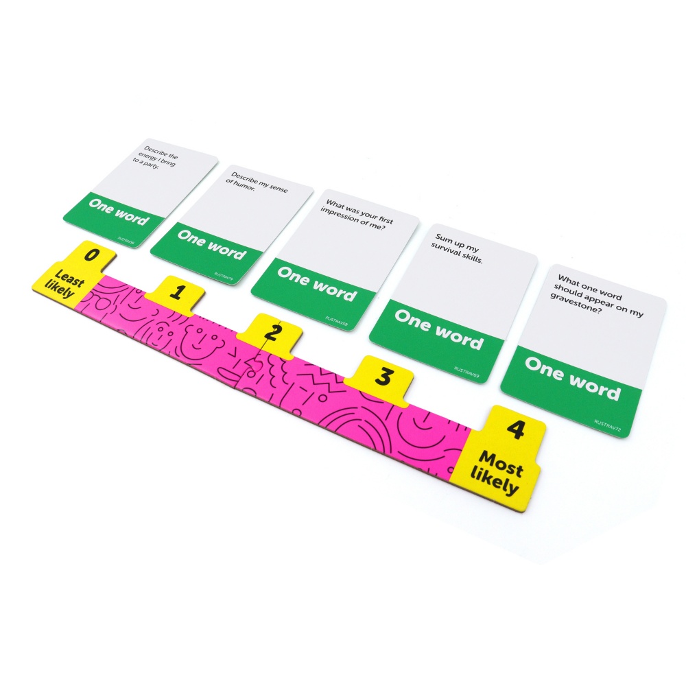 Big Potato Games - Dumb Questions To Ask Your Partner - Travel Size Card Game - 2 Players - Image 2