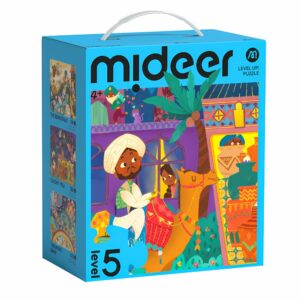 Mideer - Level Up Jigsaw Puzzle for Kids - 3-in-1 - Level 5 Fairytale World
