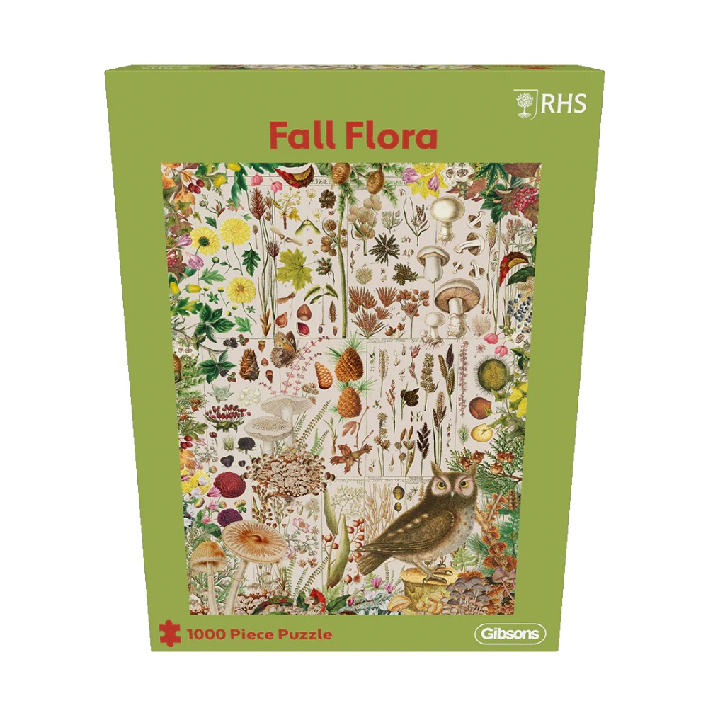Gibsons - RHS: Fall Flora - 1000 Piece Jigsaw Puzzle - Image 7