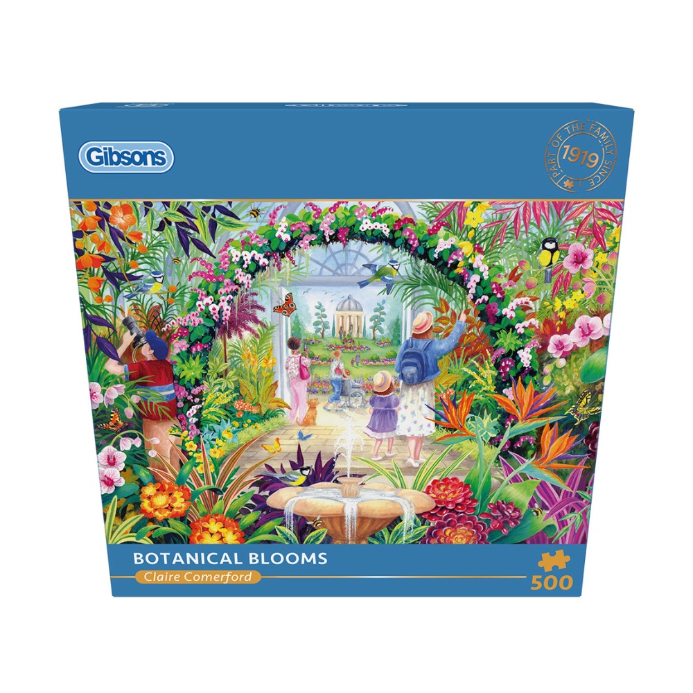 Gibsons - Botanical Blooms - 500 Piece Jigsaw Puzzle - Image 4