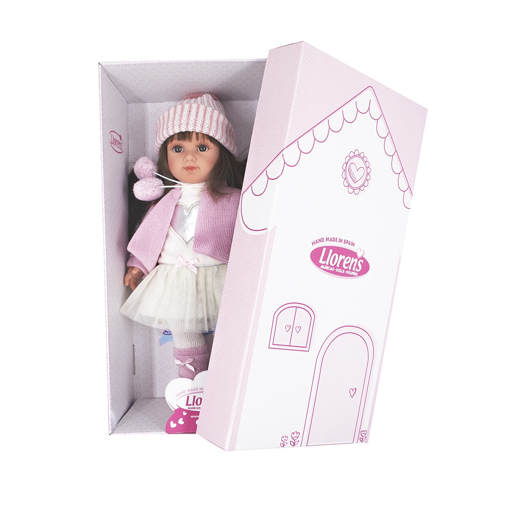 Llorens - Baby Girl Doll with Clothing & Accessories: Sara - 35cm - Image 4