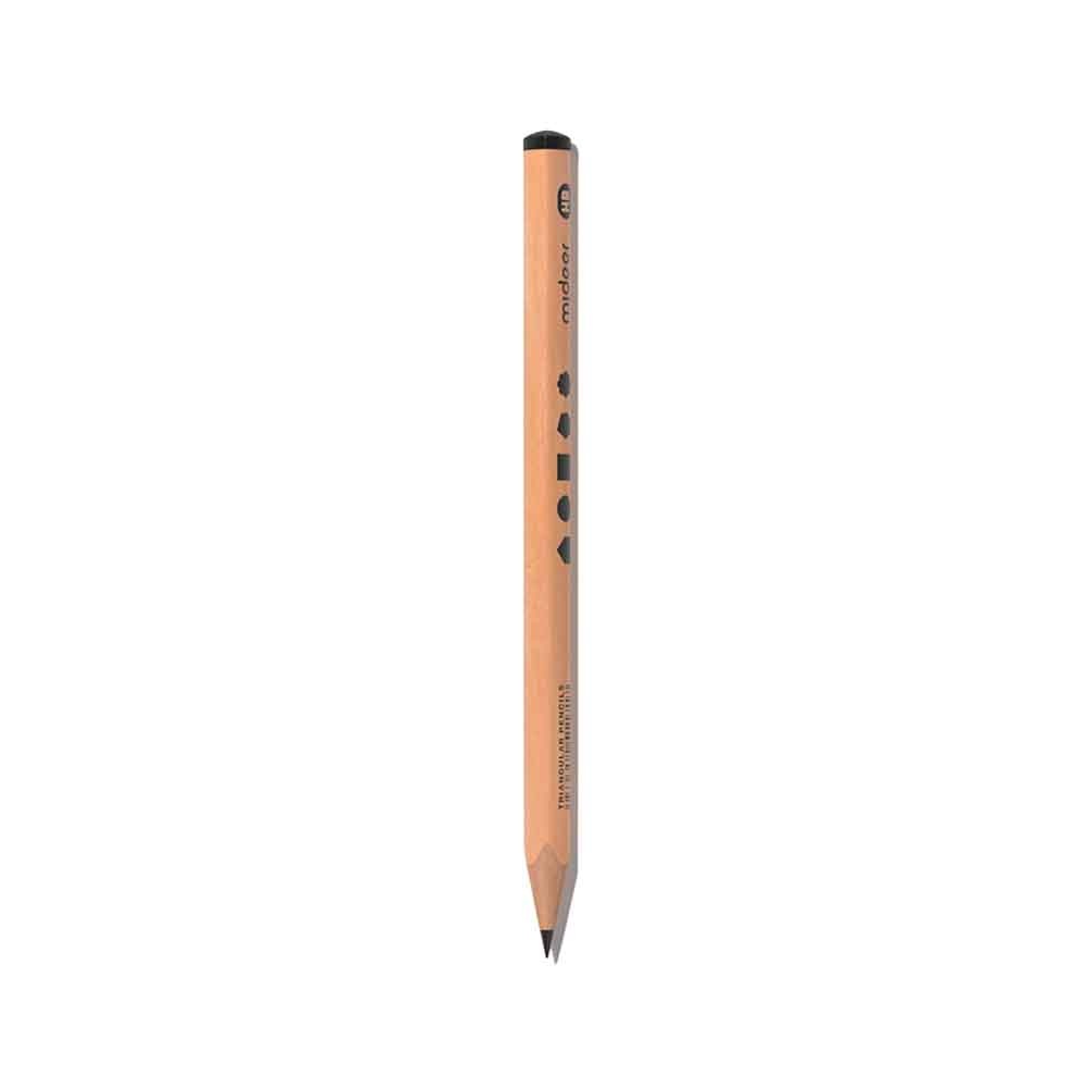 Mideer - Triangular HB Pencils 18-Pack - Correct Pencil Grip for for Early Writing - Image 4