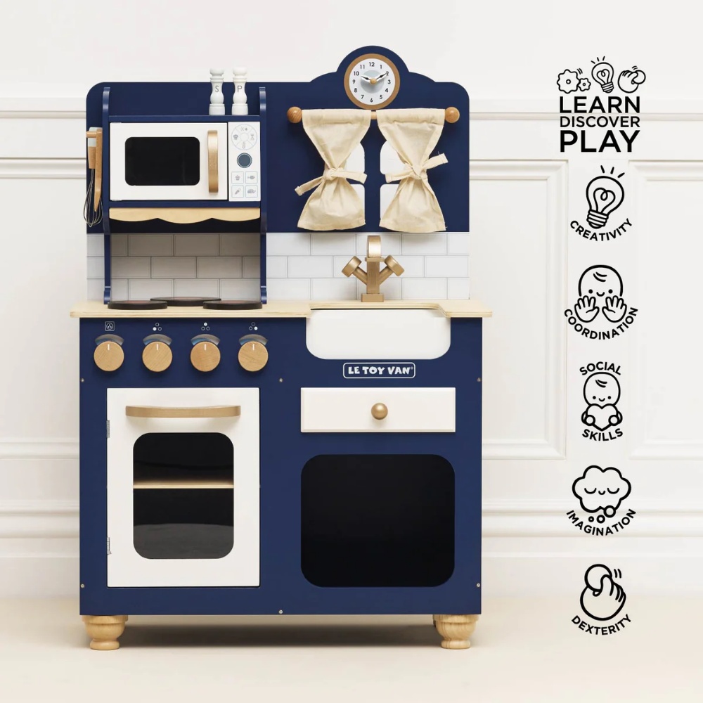 Le Toy Van - Oxford Wooden Play Kitchen - Image 3