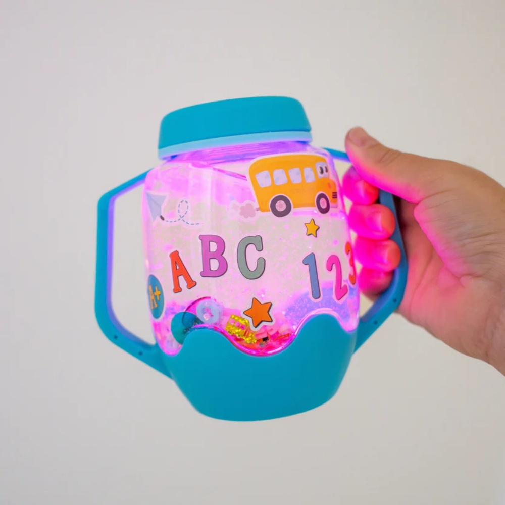 Glo Pals - DIY Sensory Play Jar - ABC Theme - Image 4