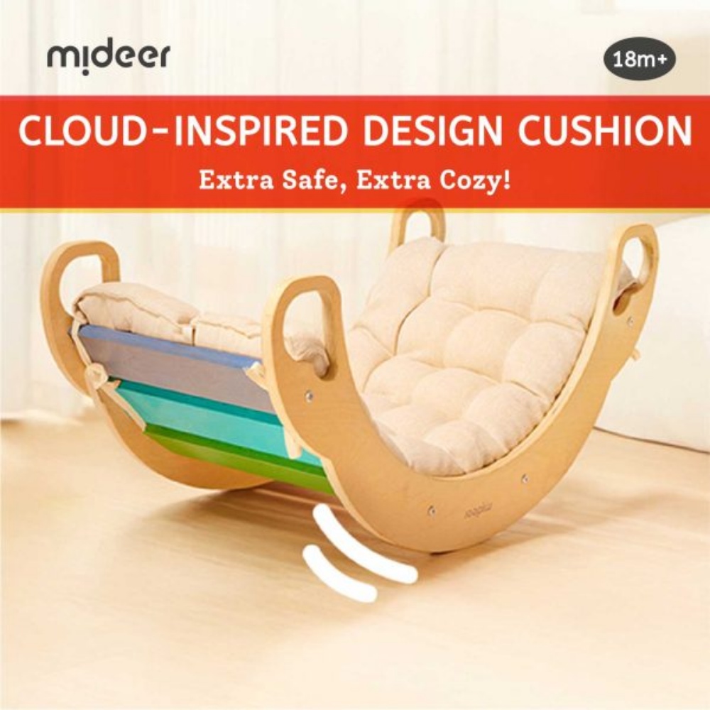 Mideer - Cushion for Wooden Climbing & Rocking Rainbow Arch - Image 2
