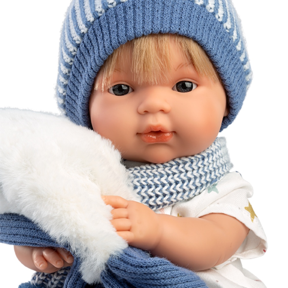 Llorens - Baby Boy Doll with Crying Mechanism, Clothing, & Accessories: Sasha - 38cm - Image 4
