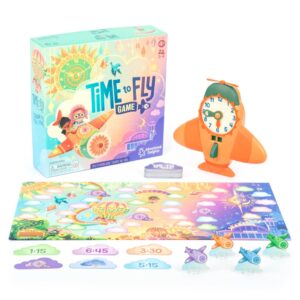 Educational Insights Time to Fly: Telling Time Learning Board Game for Kids