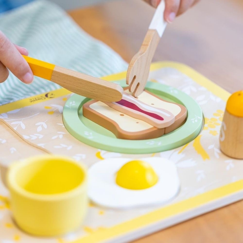 Classic World - Pretend & Play - Vintage Breakfast Tray - Image 4